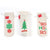 Christmas-Drawstring Wine Bag, 14"X 5"X3.5, 3 Designs
