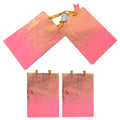 2Pk Extra Large Gift Bags - Hot Stamp On Matte, Blush W/Gold Speckles