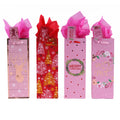 Bottle Pink Christmas Hot Stamp Bag, 4 Designs