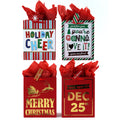 Medium Cheers For Christmas! Hot Stamp Bag, 4 Designs
