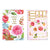 160Sht/320Pg Bookbound Journal W/Hot Stamp,2Sht Stickers, Meadowlark Floral, 8.5"Lx6"W