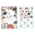 160Sht/320Pg Bookbound Journal W/Hot Stamp,2Sht Stickers, Be Still Garden, 8.5"Lx6"W
