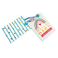 2Pk Extra Large Baby Hearts Hot Stamp Gift Bags, 2 Assorted Designs