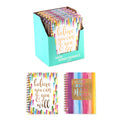 100 Sht Rainbow Soul Hot Stamp Hard Cover Journal, 8.5"X6", 2 Designs