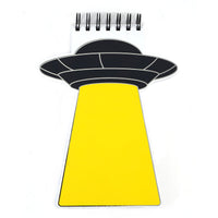 100Sht Diecut Spiral List Pad W/Hot Stamp, 9"L X 7"W" Beam Me Up Ship