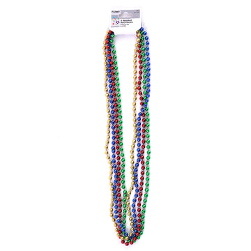 32"L, Set Of 4 Beaded Necklaces