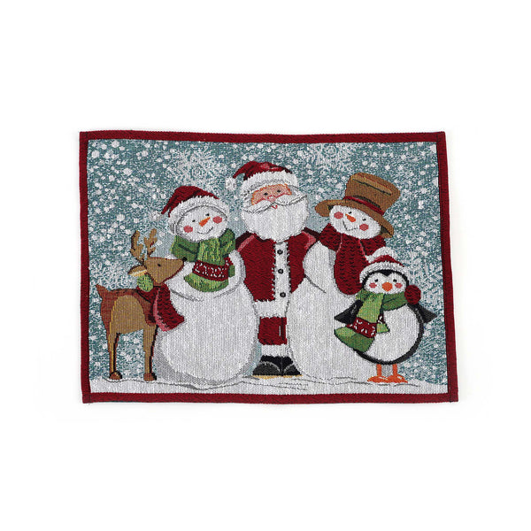 Christmas Whimsy Characters Placemat 13" X 19"