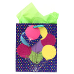 Birthday-Icoloris Grande (Large)Big Balloons Matte Bag W/ Pop Layers, Hs, 1 Design