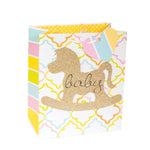 Baby-Icoloris Grande (Large) Rocking Horse Matte Gift Bag With Pop Layer And Glitter,1 Design