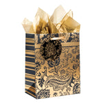 Wedding-Icoloris Medio (Medium) Fleur And Fancy Matte Gift Bag Hot Stamp, 1 Design