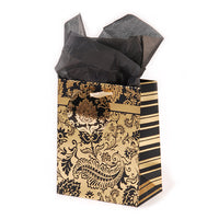 Wedding-Icoloris Medio (Medium) Fleur And Fancy Matte Gift Bag Hot Stamp, 1 Design