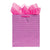 Grande (Large) Diamond Sparkle Sparkle Scallop Bag, 3 Colors Gold/Hot Pink/Silver