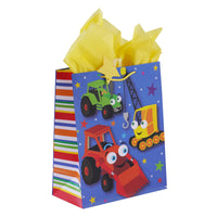 Large Transportation Birthday Party Printed Bag, 4 Designs