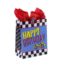 Large Transportation Birthday Party Printed Bag, 4 Designs