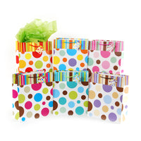 Super Giant Stripes & Dots On Matte, 6 Designs