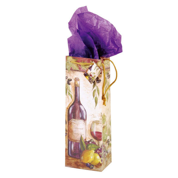 Bottle Tuscany Style On Matte, 6 Designs