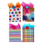 Extra Large Abstract Party Printed Bag, 4 Designs