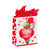 Large Dino-Robot Valentine Matte Gift Bag, 4 Designs