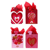 Medium Valentine Printed Gift Bag,4 Designs