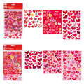 Valentine-150Ct Printed & Puffy Stickers, 2 Assortments