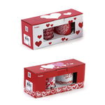 2Pk 11Oz Valentine Boxed Mugs, 2 Designs