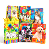 Medium Party Animals On Matte, 6 Designs