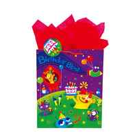 Medium Space Birthday Print Bag, 4 Designs