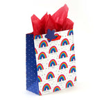 3Pk Large Rainbow Brights Printed Bag, 4 Designs