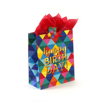 2Pk Extra Large Birthday Spectacular Printed Bag, 4 Designs