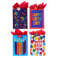 Extra Large Birthday Surprise Me Printed Bag, 4 Designs