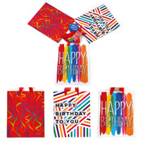 3Pk Large Birthday Fun For All Printed Bag, 4 Designs
