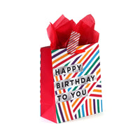 Large Birthday Fun For All Printed Bag, 4 Designs