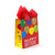 3Pk Large Dots & Stripes Birthday Printed Bag, 4 Designs