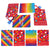 2Pk Extra Large Stripes & Stars Birthday Printed Bag, 4 Designs