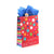 2Pk Extra Large Stripes & Stars Birthday Printed Bag, 4 Designs