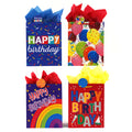 Large Birthday Lets Party! Printed Bag, 4 Designs