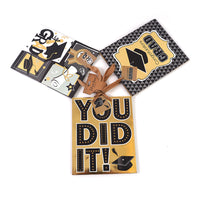 Graduation-3Pk - Large You Did It! Hot Stamping Gift Bags