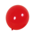 10Pack, 12" Solid Color Red Balloons