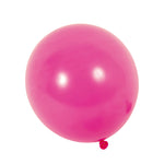 10Pack, 12" Solid Color Hot Pink Balloons