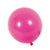 10Pack, 12" Solid Color Hot Pink Balloons