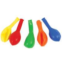 10Pack, 12" Primary Color Assorted Balloons, 5 Colors
