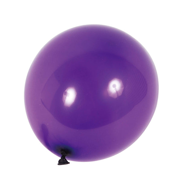 10Pack, 12" Solid Color Hot Purple Balloons