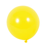 10Pack, 12" Solid Color Yellow Balloons