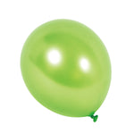 8Pack, 12" Green  Pearlized Balloons