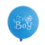 8Pack, 12" "It's A Boy" Printed Balloons