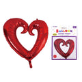 40" Big Heart Mylar Balloon