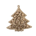 3Ct 4.5" Christmas Tree Ornament, 3 Colors
