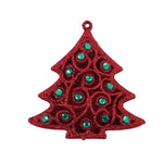 3Ct 4.5" Christmas Tree Ornament, 3 Colors