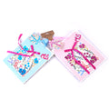 2 Pack Large Gift Real Ribbon Bow Gift Bag, 2 Designs
