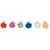 7" Bright Color Bow, 6 Colors